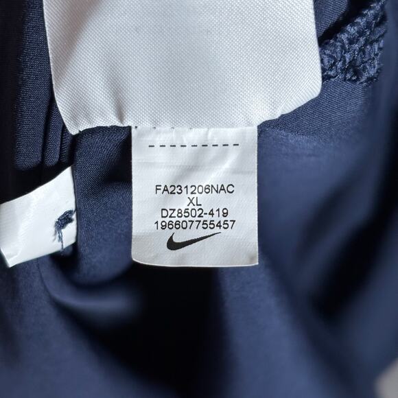 Nike Dri-Fit University of Michigan Polo Shirt Navy Blue XL - Picture 8 of 8